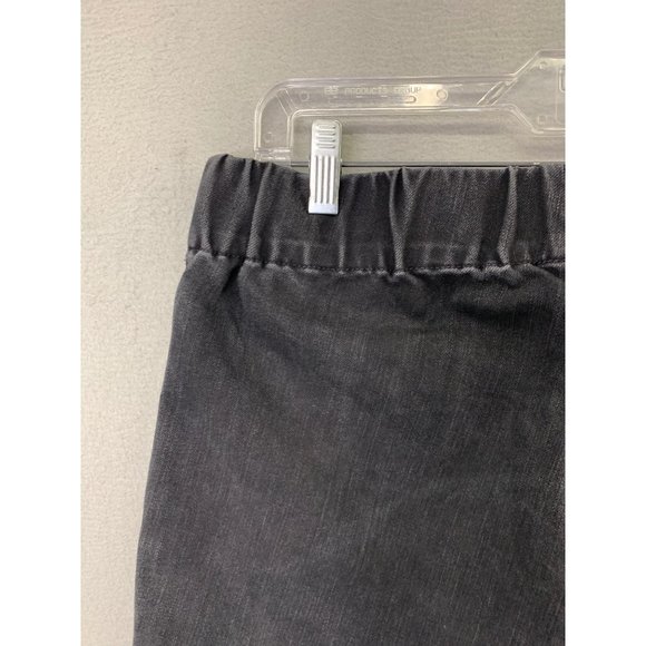 Soft Surroundings Black Mid Rise Elastic Waist Denim - Picture 6 of 9